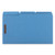 Deluxe Reinforced Top Tab Fastener Folders, 0.75" Expansion, 2 Fasteners, Legal Size, Blue Exterior, 50/Box [SKU: UNV13525]