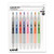 Signo 207 Gel Pen, Retractable, Medium 0.7 mm, Assorted Ink and Barrel Colors, 8/Pack [SKU: UBC1739929]