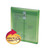 Poly String and Button Interoffice Envelopes, Open-End (Vertical), 9.75 x 11.63, Transparent Green, 5/Pack [SKU: SMD89543]