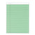 Prism + Colored Writing Pads, Wide/Legal Rule, 50 Pastel Green 8.5 x 11.75 Sheets, 12/Pack [SKU: TOP63190]
