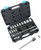 Vulcan TS1019-M Socket Set, Chrome Vanadium Steel, Chrome [SKU: ORG8053787]