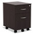 Alera Valencia Series Mobile Pedestal, Left or Right, 2-Drawers: Box/File, Legal/Letter, Espresso, 15.88" x 19.13" x 22.88 [SKU: ALEVABFES]