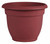 Bloem Self-Watering Planter, 2 gal Capacity, 10 in Dia 11 in Top x 6 in Base W x 10 in H, Resin, Clay Texture Amaranth [SKU: ORG4692760]