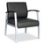 Alera metaLounge Series Mid-Back Guest Chair, 24.6" x 26.96" x 33.46", Black Seat, Black Back, Silver Base [SKU: ALEML2319]