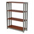 Trento Line Bookcase, Three-Shelf, 31.5w x 11.5d x 43.25h, Cherry [SKU: LITTR735CH]