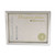 Plastic Document Frame, for 8.5 x 11, Easel Back, Metallic Silver [SKU: UNV76853]