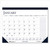 Recycled Two-Color Monthly Desk Pad Calendar with Notes Section, 18.5 x 13, Blue Binding/Corners, 12-Month (Jan-Dec): 2024 [SKU: HOD1646]