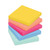 Note Pads in Summer Joy Collection Colors, 3" x 3", Summer Joy Collection Colors, 90 Sheets/Pad, 5 Pads/Pack [SKU: MMM6545SSJOY]