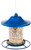 Perky-Pet 312B Panorama Bird Feeder, 9 in H, Perch, 2 lb, Blue, Powder-Coated Blue Sparkle [SKU: ORG3042827]