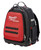 Milwaukee PACKOUT 48-22-8301 Tool Backpack, 11.81 in W, 15-3/4 in D, 15-3/4 in H, 48-Pocket, Polyester, Black/Red [SKU: ORG1385525]