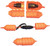 FARM INNOVATORS CC-1 Cord Lock, Plastic, Orange [SKU: ORG7195647]