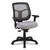 Apollo Mid-Back Mesh Chair, 18.1" to 21.7" Seat Height, Silver Seat, Silver Back, Black Base [SKU: EUTMT9400SR]