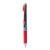 EnerGel RTX Gel Pen, Retractable, Fine 0.5 mm Needle Tip, Red Ink, Silver/Red Barrel [SKU: PENBLN75B]
