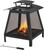 Seasonal Trends FP-102 Fire Pit, 21-3/4 in OAW, 21-1/4 in OAD, 28-3/8 in OAH, Steel Exterior [SKU: ORG2069342]