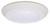 HALO BLD6 Series BLD6089SWHR Backlit Downlight, 10 W, 120 V, LED Lamp, Aluminum, Matte White [SKU: ORG7340706]