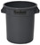 CONTINENTAL COMMERCIAL 1001GY Trash Receptacle, 10 gal Capacity, Plastic, Gray [SKU: ORG6203707]