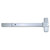 Tell Manufacturing 8300 Series EX100001 Panic Bar, Baked Enamel, 1-3/4 to 2 in Thick Door [SKU: ORG4791265]