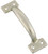 National Hardware N226-845 Door Pull, 1-3/4 in W, 1.62 in D, 6-1/2 in H, Steel, Zinc [SKU: ORG7176092]