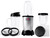 Magic Bullet MBR-1101 Personal Blender and Mixer Set, 0.5 L Bowl, 250 W, 1-Speed, Aluminum, Silver, Plastic Bowl [SKU: ORG7608425]