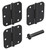 National Hardware N900-007 Door Update Hardware Kit, Aluminum/Steel, Matte Black [SKU: ORG2052462]
