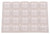 Prosource FE-50770-PS Furniture Bumper Pad, 1/2 in, Square, PU [SKU: ORG3851995]