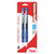Quicker Clicker Mechanical Pencil, 0.7 mm, HB (#2.5), Black Lead, Blue Barrel, 2/Pack [SKU: PENPD347BP2K6]