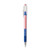 R.S.V.P. Stars and Stripes Ballpoint Pen, Stick, Fine 0.7 mm, Black Ink, Red/White/Blue Barrel, Dozen [SKU: PENBK90USAA]