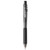 WOW! Ballpoint Pen, Retractable, Medium 1 mm, Black Ink, Black Barrel, Dozen [SKU: PENBK440A]