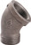 Prosource B121 15 Street Pipe Elbow, 1/2 in, FIP x MIP, 45 deg Angle, Malleable Iron, SCH 40 Schedule, 300 psi Pressure [SKU: ORG6265078]