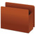 Heavy-Duty End Tab File Pockets, 3.5" Expansion, Legal Size, Red Fiber, 10/Box [SKU: PFX95545]