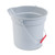 10 Quart Plastic Utility Pail, Plastic, Gray, 10.5" dia [SKU: RCP296300GY]