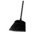 Angled Lobby Broom, Poly Bristles, 35" Handle, Black [SKU: RCP637400BLA]