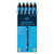 Slider Memo XB Ballpoint Pen, Stick, Extra-Bold 1.4 mm, Black Ink, Black/Light Blue Barrel, 10/Box [SKU: RED150201]