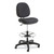 Alera Interval Series Swivel Task Stool, Supports Up to 275 lb, 23.93" to 34.53" Seat Height, Black Fabric [SKU: ALEIN4611]