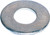 MIDWEST FASTENER 04694 Washer, 1/2 in ID, Zinc, Zinc, USS Grade [SKU: ORG4556031]