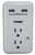 PowerZone ORUSB342S USB Charger, 2 -Pole [SKU: ORG2920478]