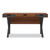 Stirling Table Desk, 59.75" x 23.75" x 31", Natural Walnut/Charcoal Gray [SKU: WHLST60D]