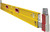 Stabila 35712 Plate Level, 84 in L, 3-Vial, Steel, Yellow [SKU: ORG0619841]