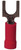 GB 20-111 Spade Terminal, 600 V, 22 to 18 AWG Wire, #4 to 6 Stud, Vinyl Insulation, Red [SKU: ORG3673092]