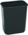 CONTINENTAL COMMERCIAL 2818BK Waste Basket, 28.125 qt Capacity, Plastic, Black, 15 in H [SKU: ORG7063506]