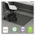 Ergonomic Sit Stand Mat, 60 x 46, Black [SKU: DEFCM24442BLKSS]