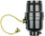 Jandorf 60534 Pull Chain Lamp Socket, 250 V, 250 W, Phenolic Housing Material, Black [SKU: ORG3397270]
