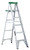 Louisville AS4006 Step Ladder, 125 in Max Reach H, 5-Step, 225 lb, Type II Duty Rating, 3 in D Step, Aluminum [SKU: ORG6837082]