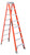 Louisville FS1508 Step Ladder, 147 in Max Reach H, 7-Step, 300 lb, Type IA Duty Rating, 3 in D Step, Fiberglass [SKU: ORG6303895]