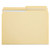 Double-Ply Top Tab Manila File Folders, 1/2-Cut Tabs: Assorted, Letter Size, 0.75" Expansion, Manila, 100/Box [SKU: UNV16112]