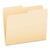 Manila File Folders, 1/2-Cut Tabs: Assorted, Letter Size, 0.75" Expansion, Manila, 100/Box [SKU: PFX75212]