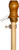 Valley Forge 60705 Flag Pole, 1 in Dia, Wood, Blonde [SKU: ORG2749067]