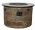 Seasonal Trends 52074 Morgan Hill Fire Table, 36 in W, Round Table [SKU: ORG7416209]