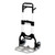 Stow-Away Heavy-Duty Hand Truck, 500 lb Capacity, 23 x 24 x 50, Aluminum [SKU: SAF4055NC]