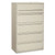 Brigade 700 Series Lateral File, 4 Legal/Letter-Size File Drawers, 1 File Shelf, 1 Post Shelf, Light Gray, 42" x 18" x 64.25 [SKU: HON795LQ]